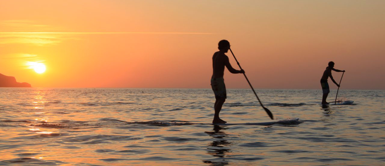 amanecer en paddel surf.IMG