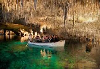 alquiler de bicicletas mallorca- cuevas del drach paseo en barca