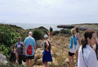 alquiler de bicicletas mallorca-excursion guada cala morlanda y punta de n'amer-paisaje