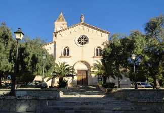 alquiler de bicicletas mallorca-excursión guiada porto cristo cuevas, cala murta y torre des falcó-iglesia