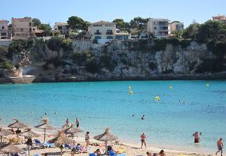 alquiler de bicicletas mallorca- playa de porto cristo