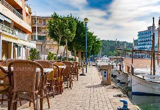 alquiler de bicicletas mallorca- restaurantes porto cristo